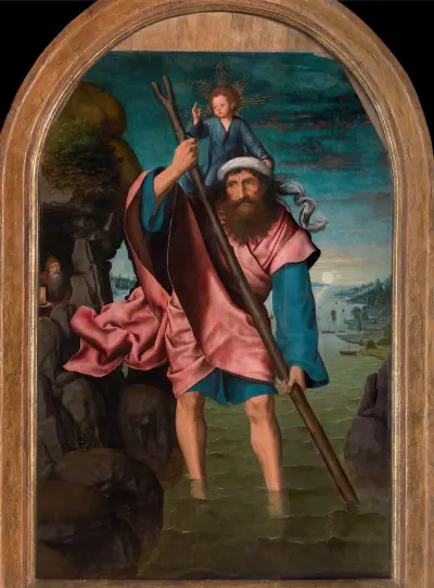 Saint Christopher, Quentin Massys