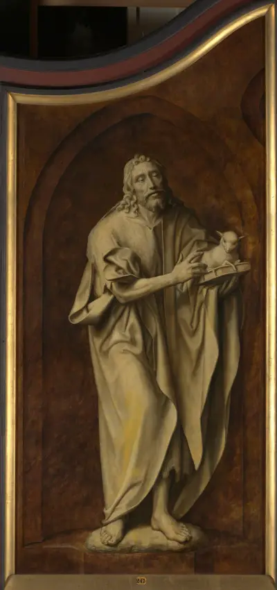 Saint John the Baptist, Quentin Massys