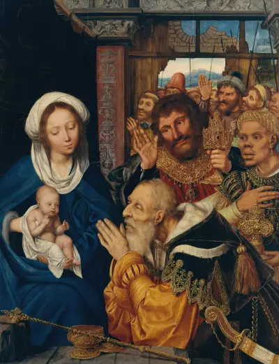 The Adoration of the Magi, Quentin Massys