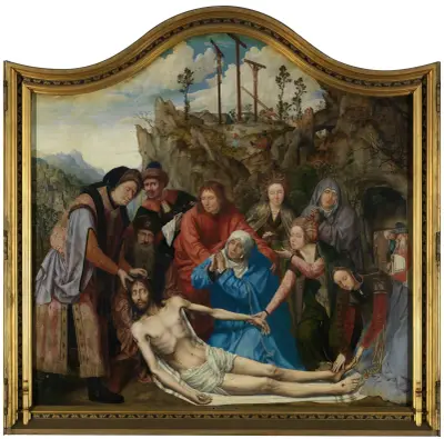 The Lamentation over the Dead Christ, Quentin Massys
