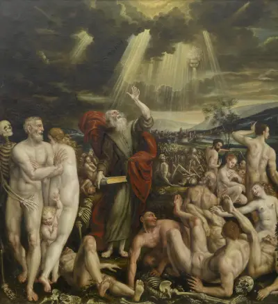 Vision Of The Prophet Ezekiel, Quentin Massys