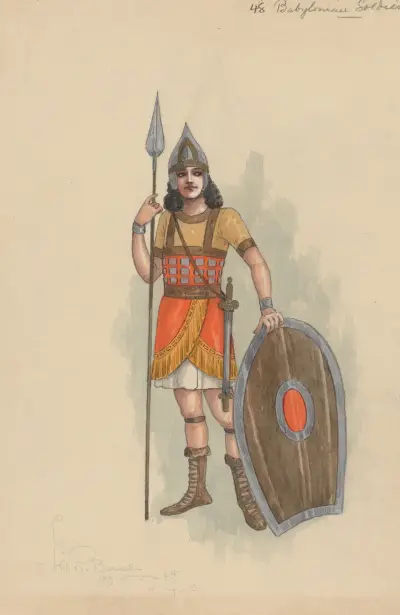 Babylonian Soldiers von Will R. Barnes