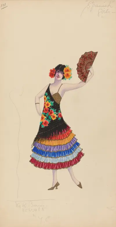 Spanish Girls von Will R. Barnes