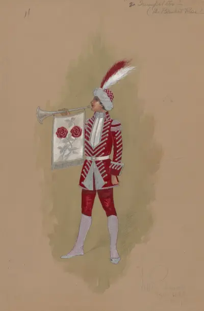 Trumpeters (The Blended Rose), 1912 – Nr. 2 von Will R. Barnes
