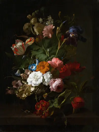 Vase mit Blumen von Rachel Ruysch