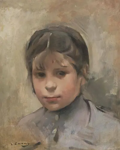 Niña (Portrait Of A Girl) von Ramón Casas