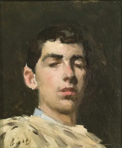 Self-Portrait, 1882 von Ramón Casas