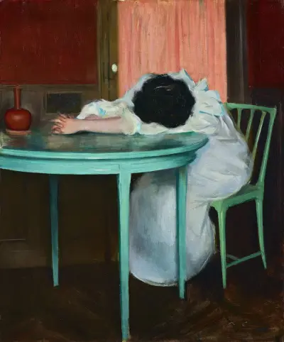 Tired von Ramón Casas