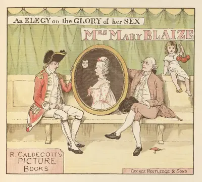 Mrs Mary Blaize Pl.1 von Randolph Caldecott