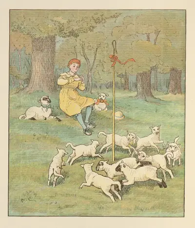 The Farmer’s Boy Pl.3 von Randolph Caldecott