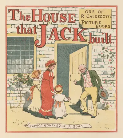 The House that Jack Built Pl.1 von Randolph Caldecott