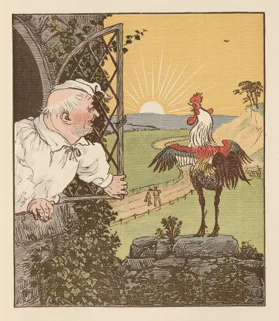 The House that Jack Built Pl.8 von Randolph Caldecott