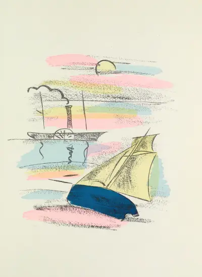 Madrigaux pl. 18 von Raoul Dufy