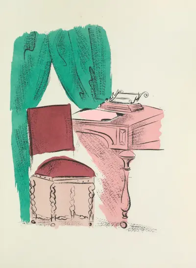 Madrigale, Blatt 22 von Raoul Dufy