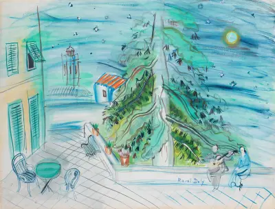 Serenade in Caldas von Raoul Dufy