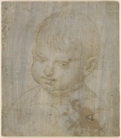 A child’s head av Raphael