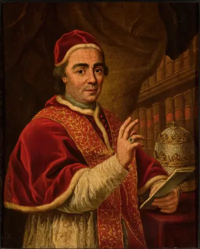 Portrait of pope Clement XIII – Nr. 1, Anton Raphael Mengs