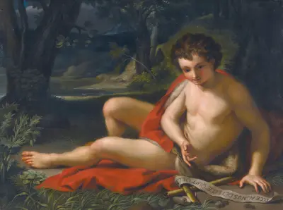 Saint John The Baptist In The Desert, Anton Raphael Mengs