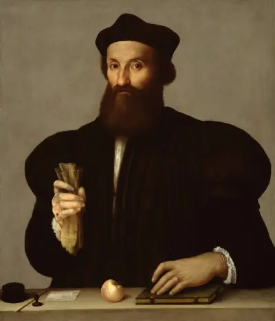 Portrait of a Gentleman av Raphael