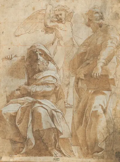 The Prophets Hosea and Jonah av Raphael