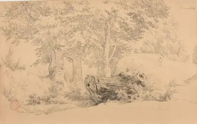 Bois à Kermoëlo av Jacques-Raymond Brascassat