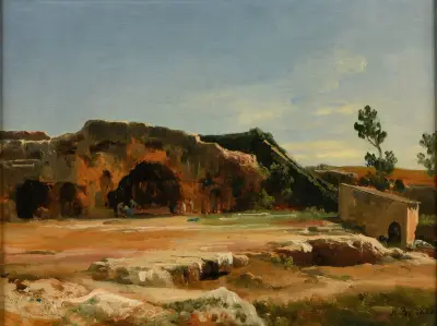 Grotte du Nymphée (Syracuse) av Jacques-Raymond Brascassat