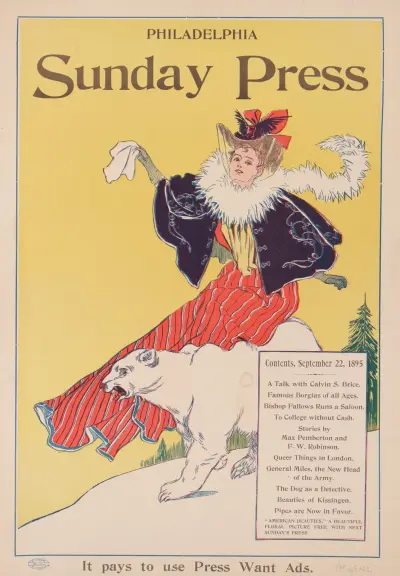 Contents, September 22, 1895; A talk with Calvin S. Brice… av George Reiter Brill