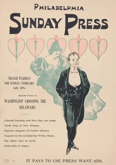 Special features, February 16th, 1896 av George Reiter Brill