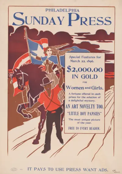 Special features for Sunday, March 22nd, 1896. av George Reiter Brill