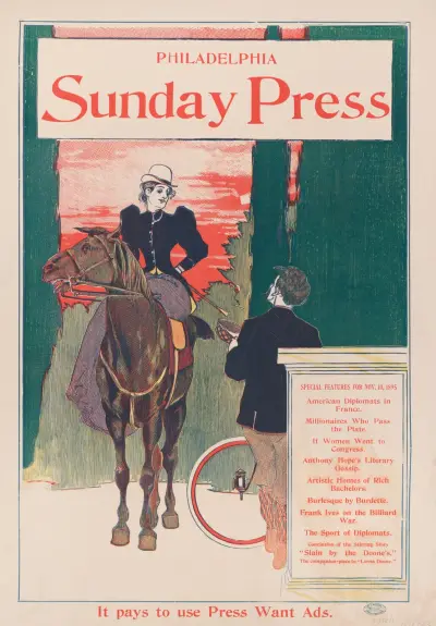 Sunday Press, Special features, Nov. 10, 1895 av George Reiter Brill