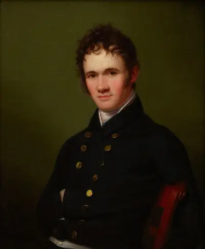 Portrait of Commander Lewis Warrington, Rembrandt Peale
