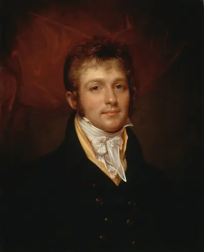 Portrait Of Edward Shippen Burd Of Philadelphia, Rembrandt Peale