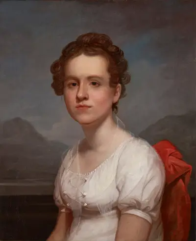Portrait Of Helen Miller (Mrs. Charles G. Mclean), Rembrandt Peale