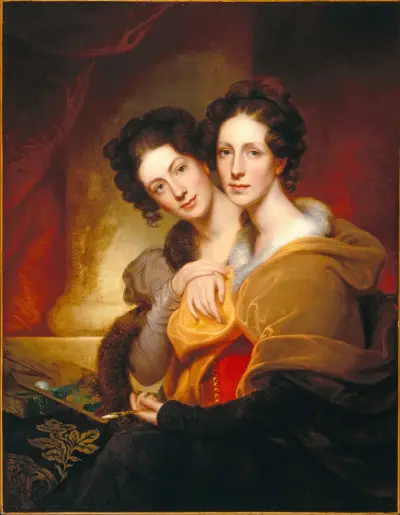 The Sisters (Eleanor And Rosalba Peale), Rembrandt Peale