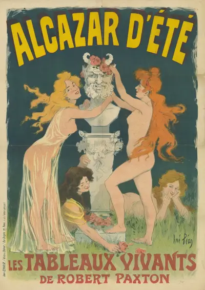 Alcazar d'Été. Lebende Bilder von René Péan