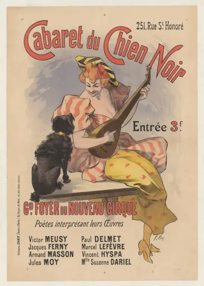 Cabaret du Chien noir von René Péan