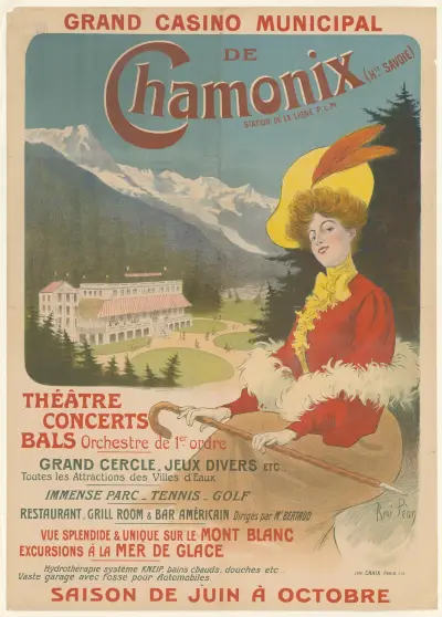 Grand Casino municipal de Chamonix von René Péan