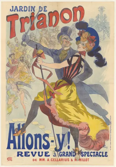 Jardin de Trianon. Allons-y revue à grand spectacle de MM. A. Cellarius & M. Millot von René Péan