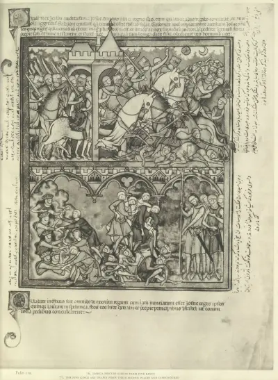Ilustrace Starého zákona z poloviny třináctého století, list 21, Montague Rhodes James