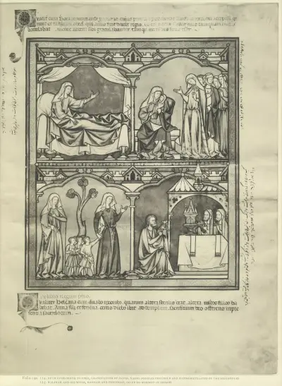 Kniha starozákonních ilustrací ze poloviny 13. století, obr. 37, Montague Rhodes James