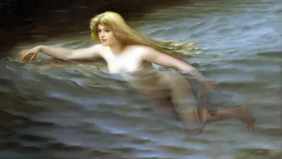 Eine Meeresnymphe von Luis Ricardo Falero