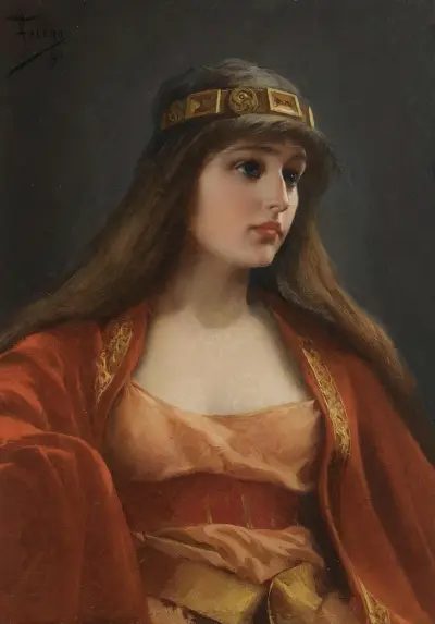 Beduinmädchen von Luis Ricardo Falero