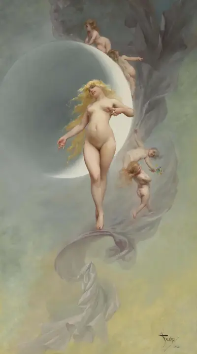 Der Planet Venus von Luis Ricardo Falero