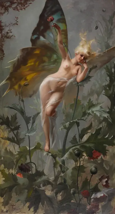 Die Mohnfee von Luis Ricardo Falero