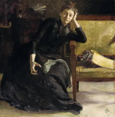 The Artist Eva Bonnier, Richard Bergh