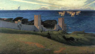 Vision. Scene from Visby, Richard Bergh