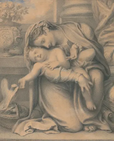 Madonna und Kind von Richard Cosway
