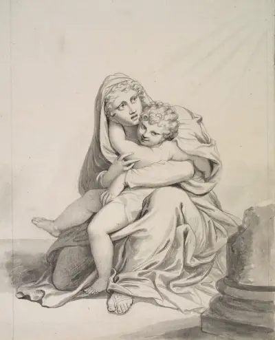 Madonna mit Kind von Richard Cosway