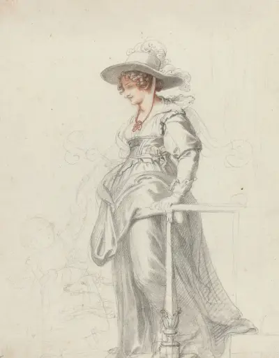 Maria Cosway mit ihrer Tochter Louisa von Richard Cosway