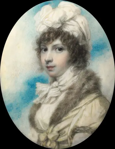 Porträt der Hon. Anne Annesley, später Countess of Mountnorris von Richard Cosway